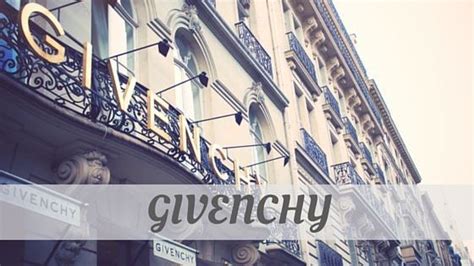 Say Givenchy Like a Local. DON'T Sound Silly. How to 